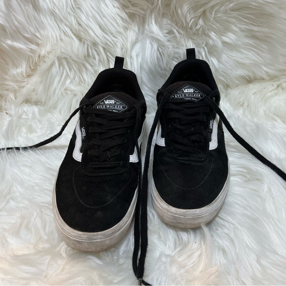 Vans Skate Kyle Walker Black & White Skate Shoes